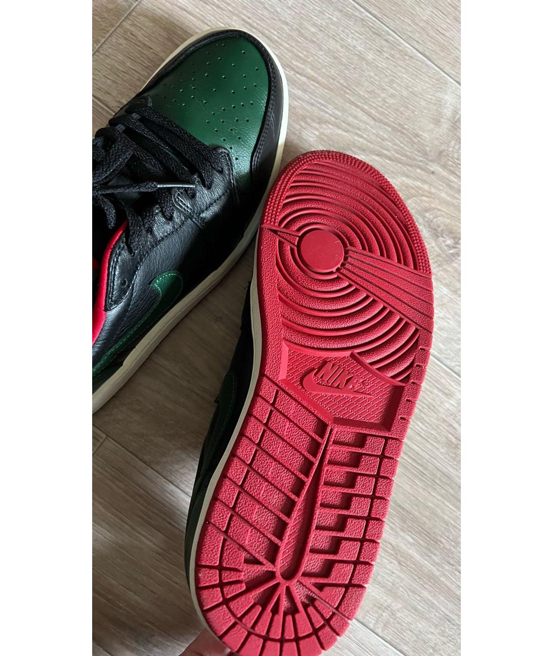 JORDAN Мульти кожаные кеды, фото 4