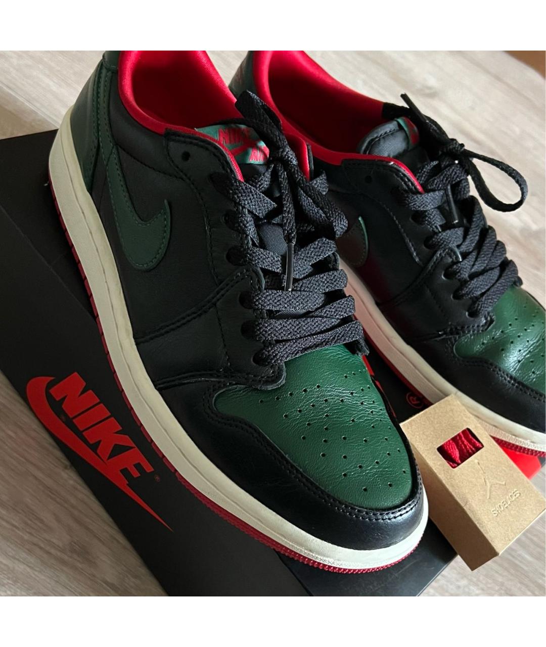 JORDAN Мульти кожаные кеды, фото 3