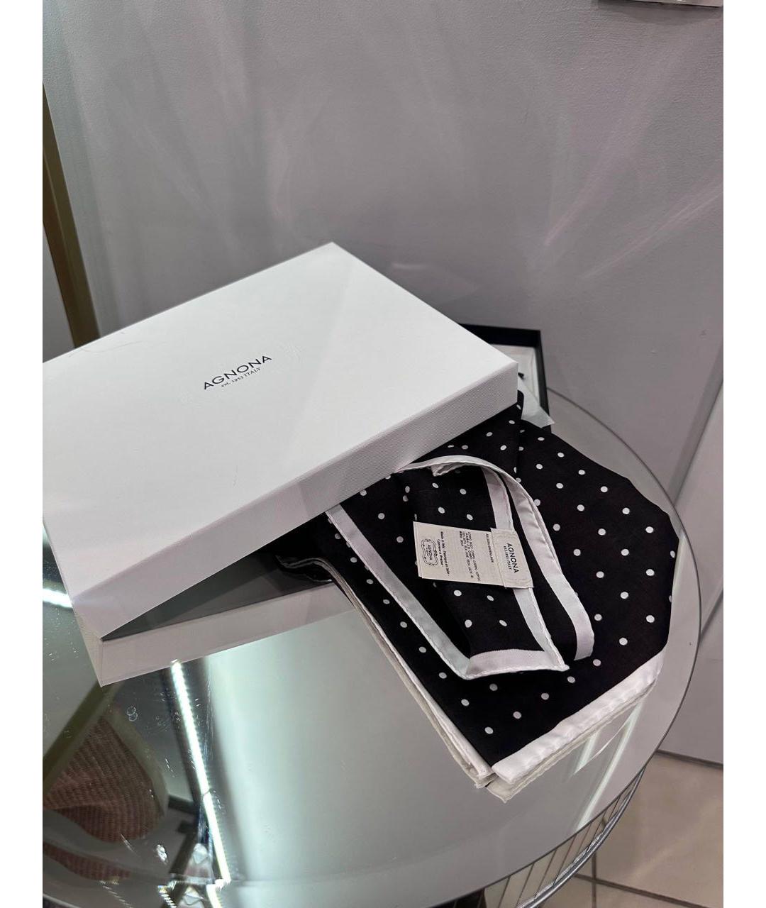 AGNONA Мульти шелковый платок, фото 4