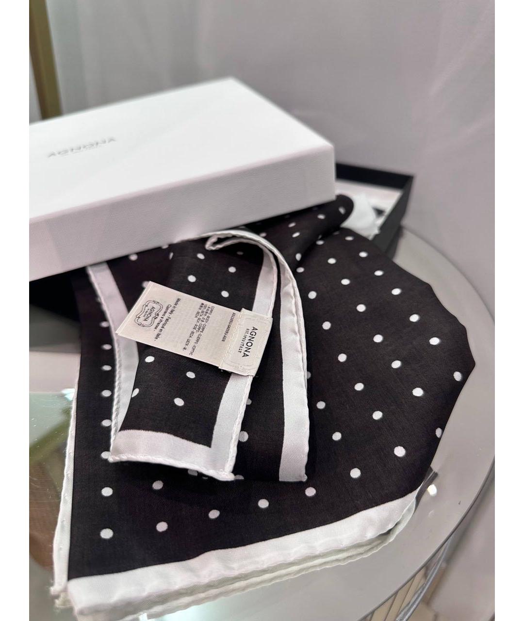 AGNONA Мульти шелковый платок, фото 6