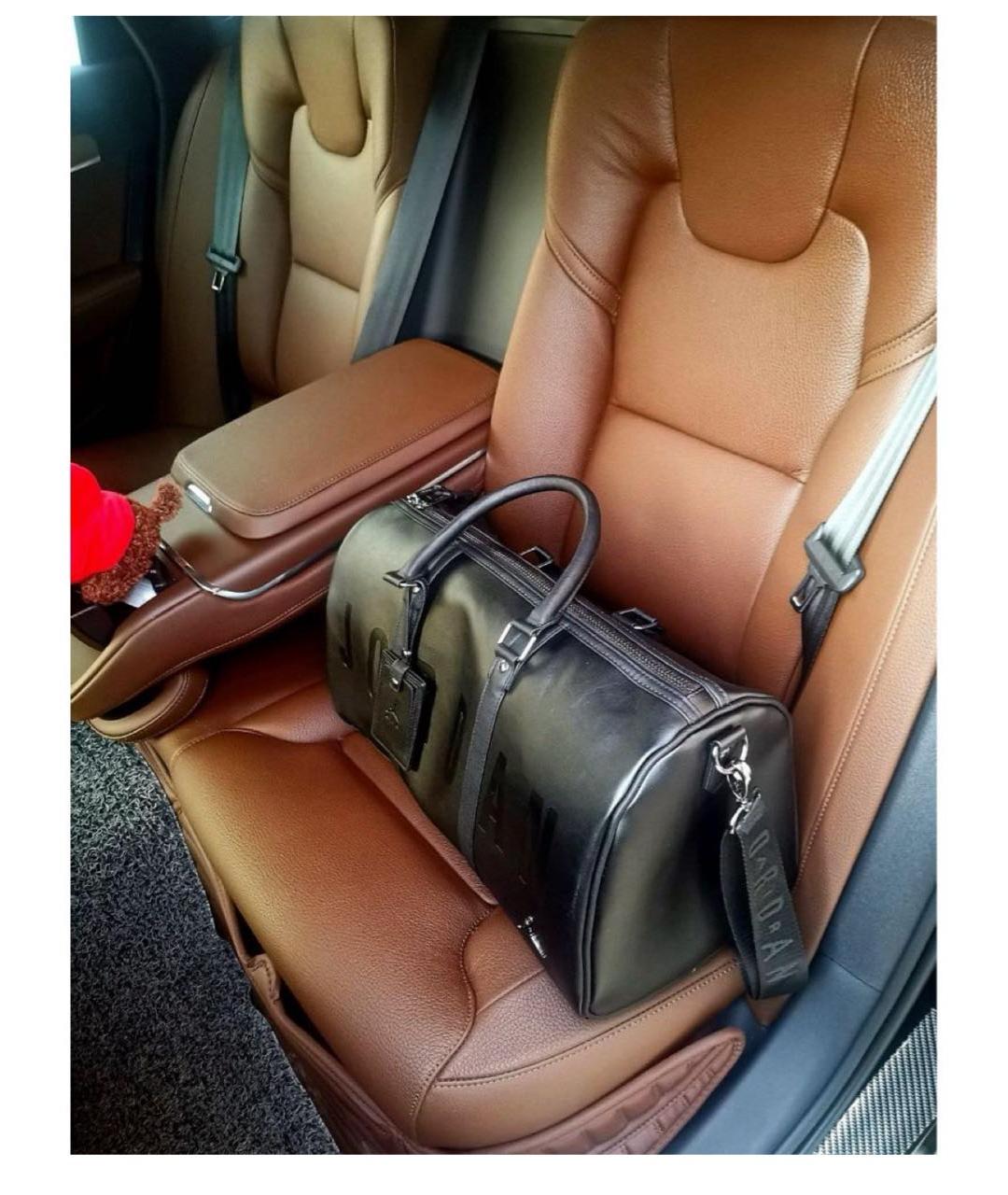 JORDAN Черная дорожная/спортивная сумка, фото 5