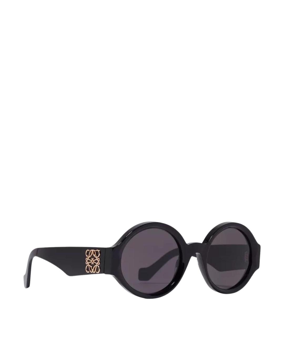 LOEWE Черные пластиковые солнцезащитные очки, фото 1