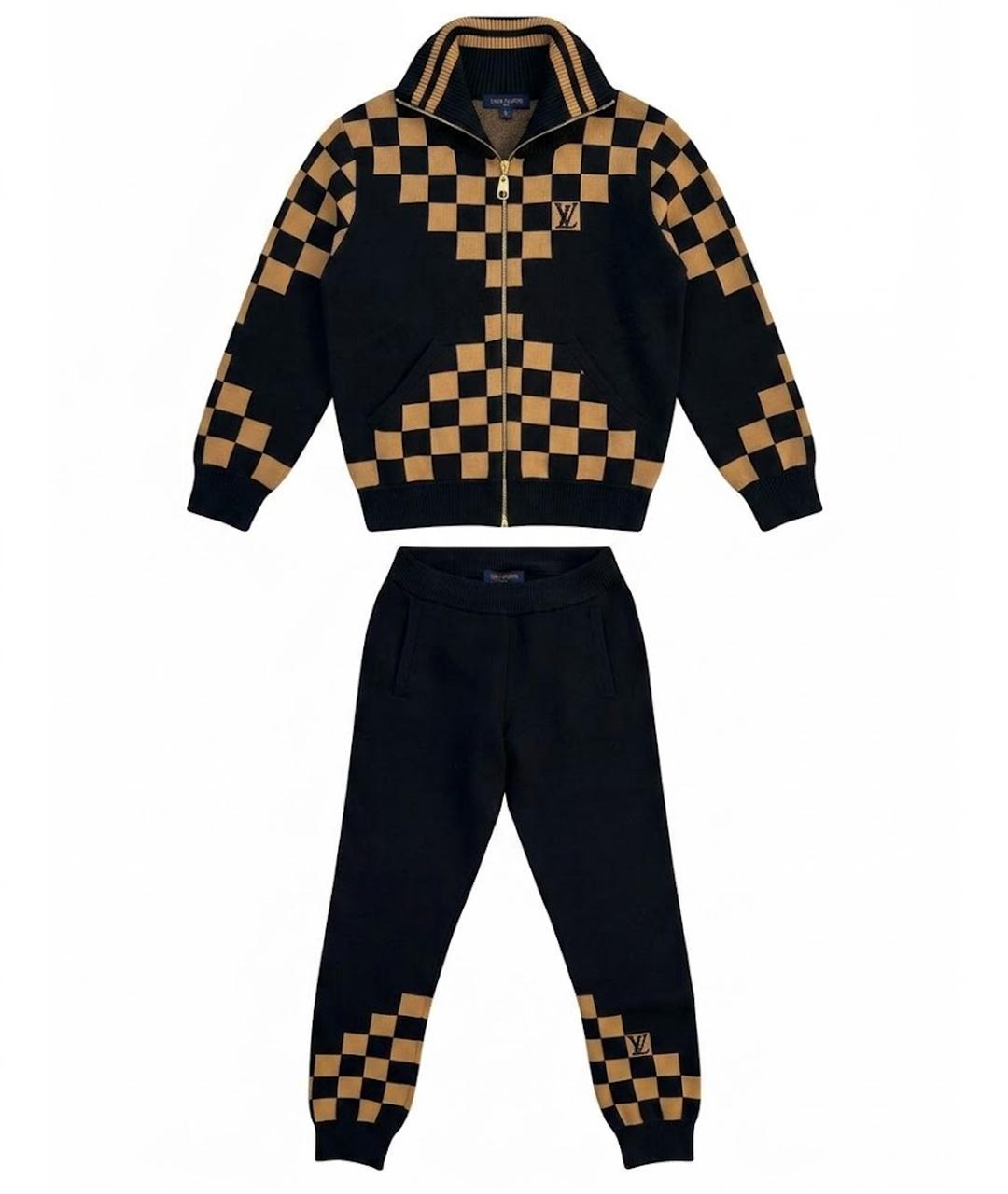 LOUIS VUITTON Коричневый шерстяной спортивные костюмы, фото 10