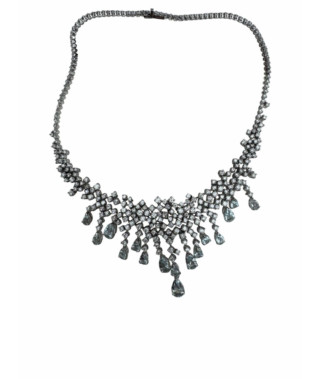 DAMIANI Голубой комплект из белого золота, фото 1