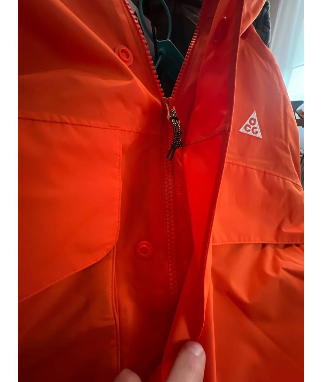 NIKE ACG Оранжевая синтетическая куртка, фото 4