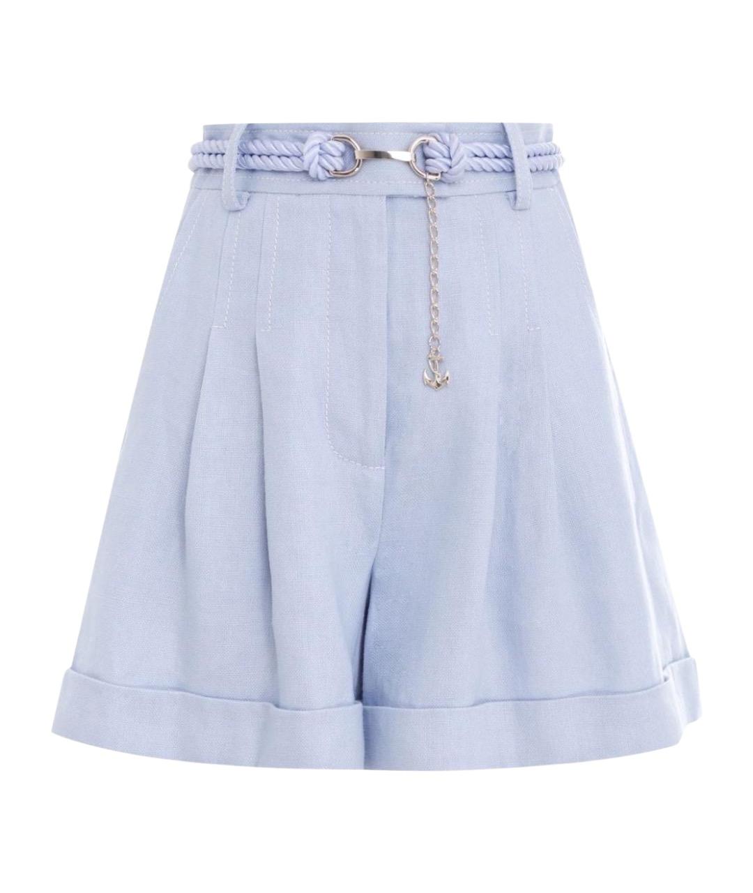 ZIMMERMANN Голубые шорты, фото 1