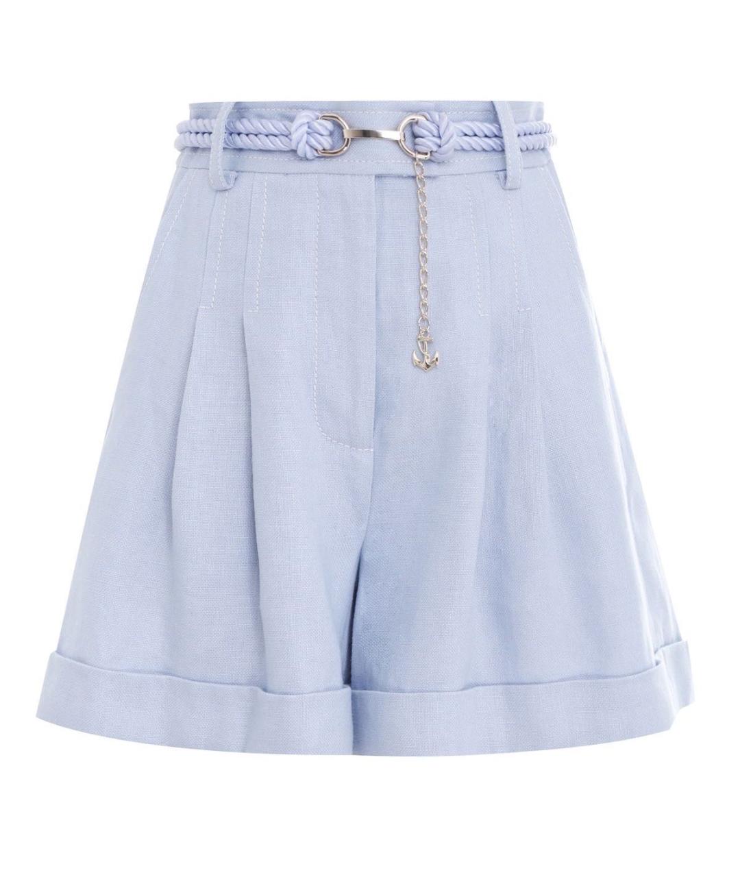 ZIMMERMANN Голубые шорты, фото 3