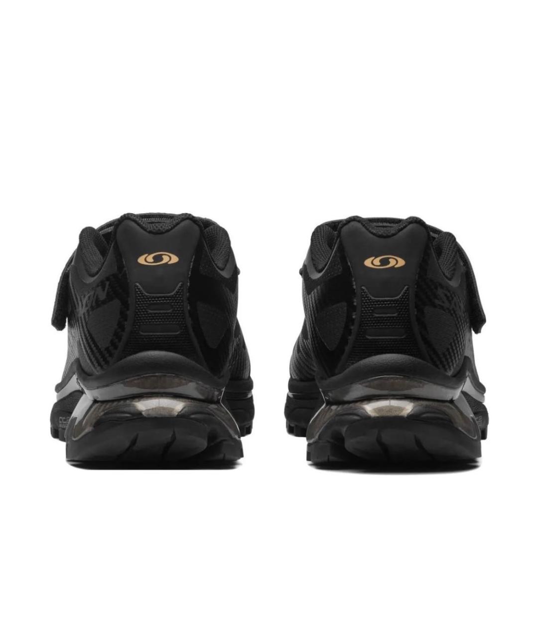 MM6 MAISON MARGIELA Черные текстильные низкие кроссовки / кеды, фото 4