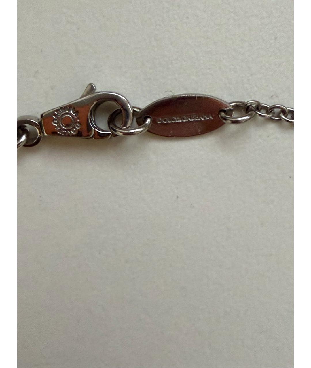 DOLCE&GABBANA Черное колье из белого золота, фото 7