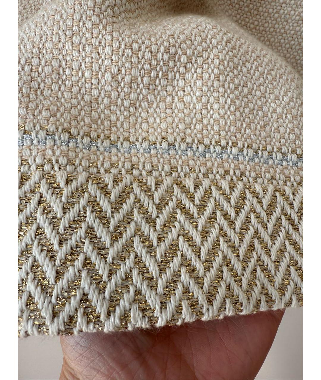 PINKO Бежевый хлопковый жакет/пиджак, фото 6