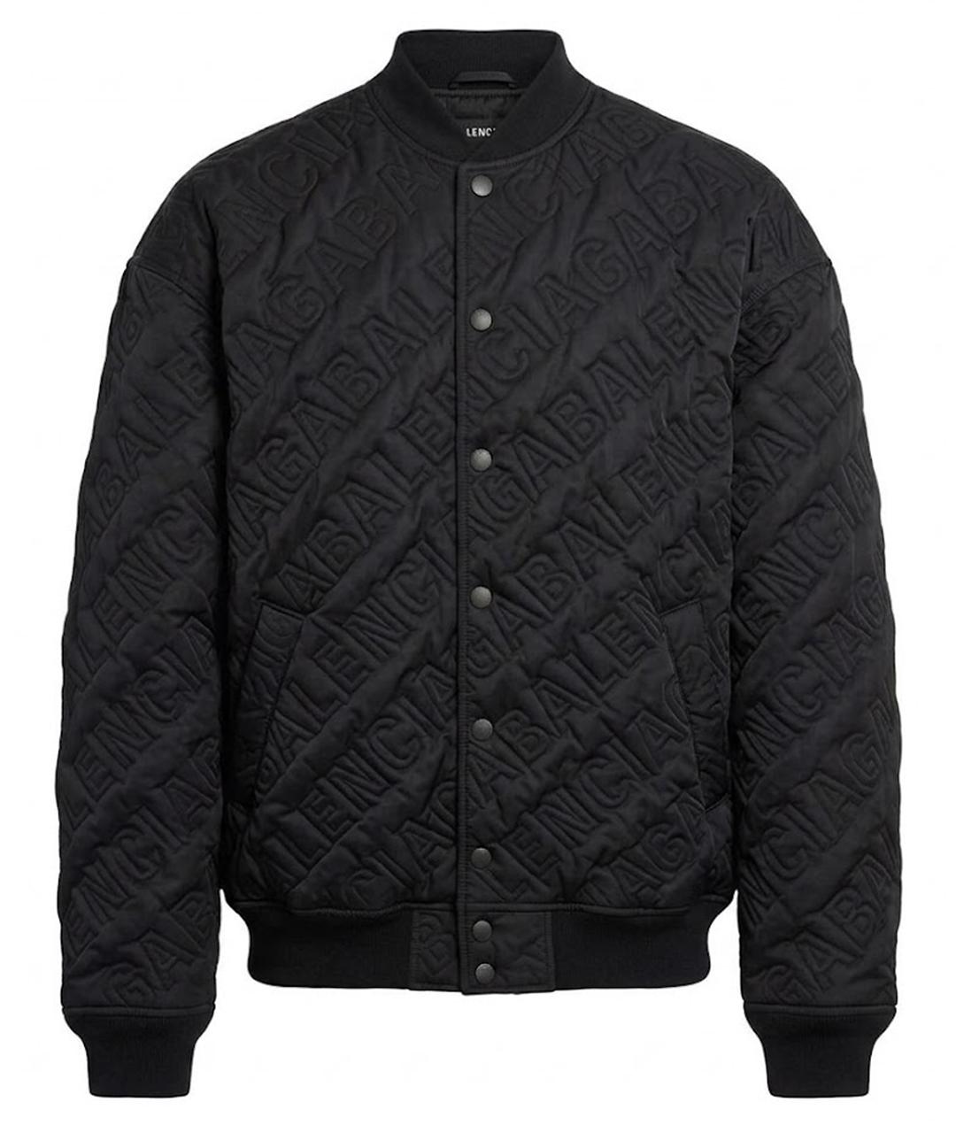 BALENCIAGA Черная полиамидовая куртка, фото 1