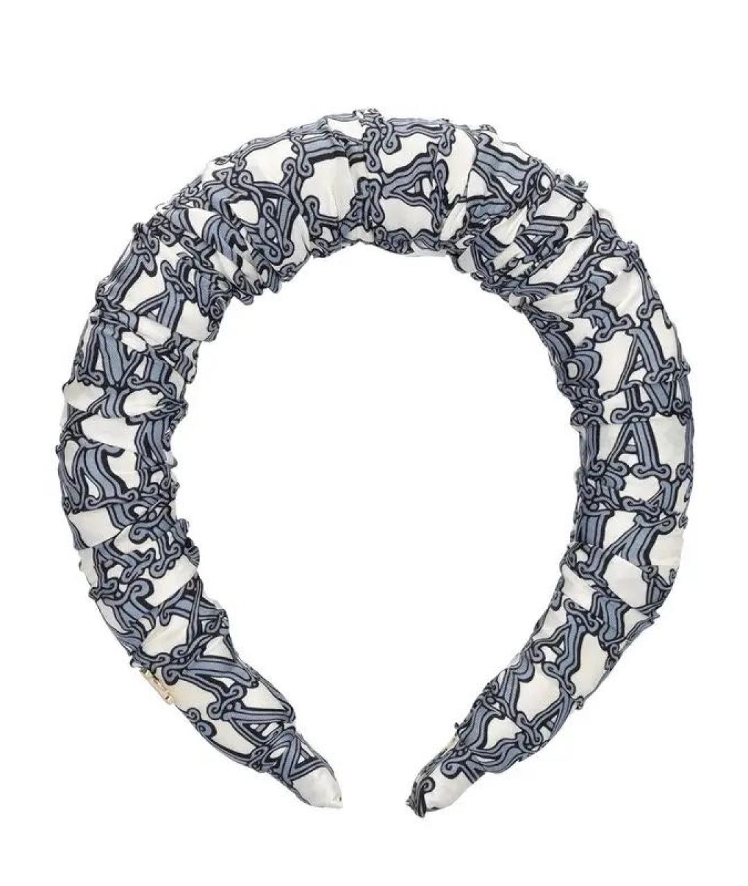 MAX MARA Голубая повязка, фото 5