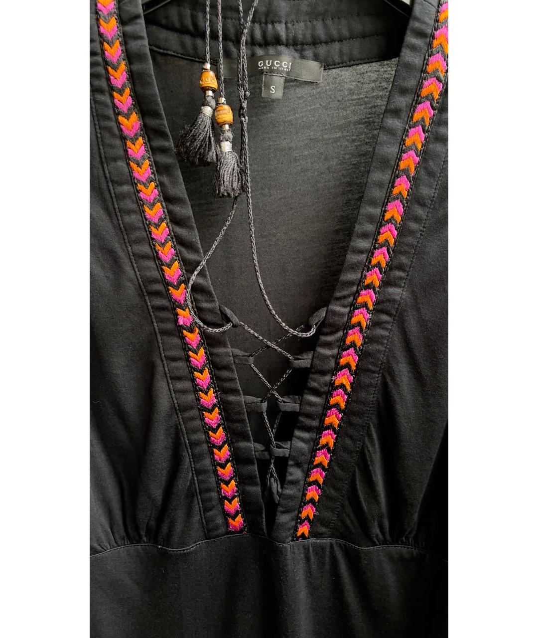 GUCCI Черная футболка, фото 2