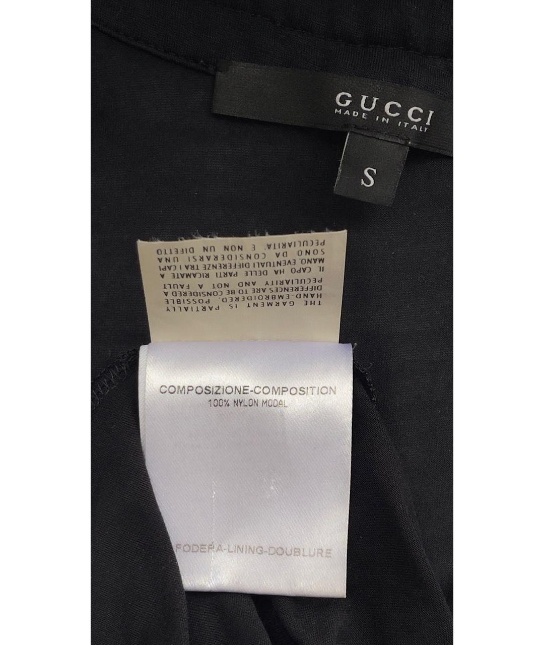 GUCCI Черная футболка, фото 4