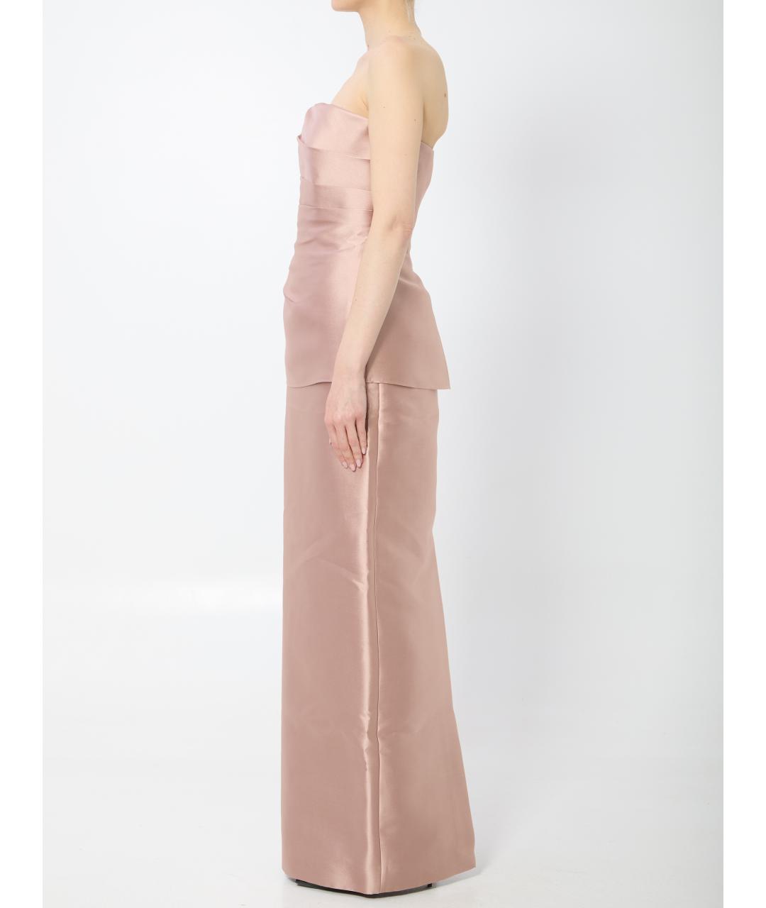 SOLACE LONDON Розовое полиэстеровое вечернее платье, фото 3