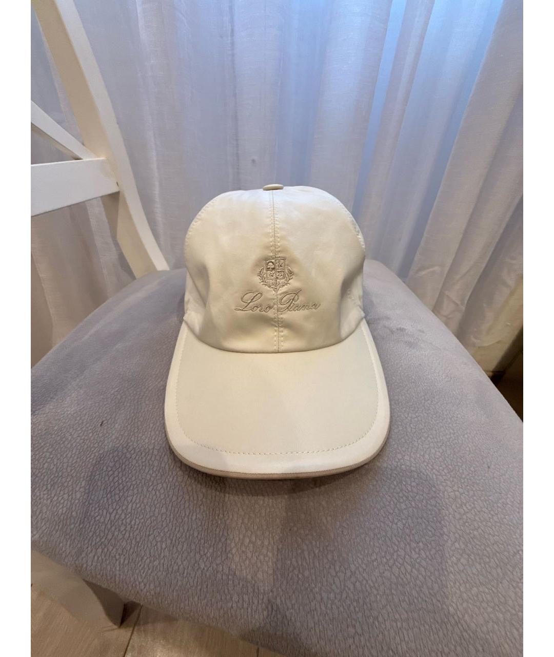 LORO PIANA Бежевая кепка/бейсболка, фото 5