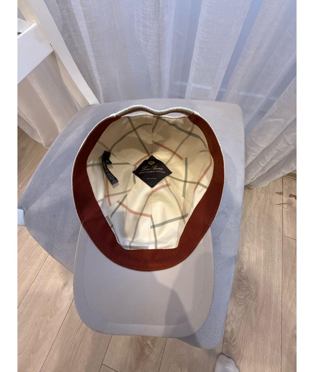 LORO PIANA Бежевая кепка/бейсболка, фото 4