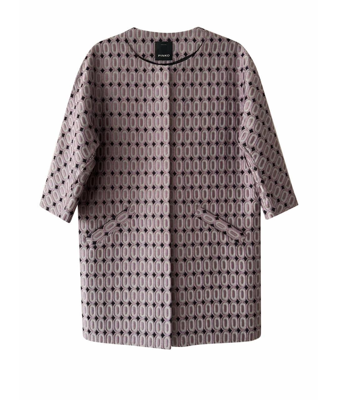 PINKO Розовый полиэстеровый жакет/пиджак, фото 1