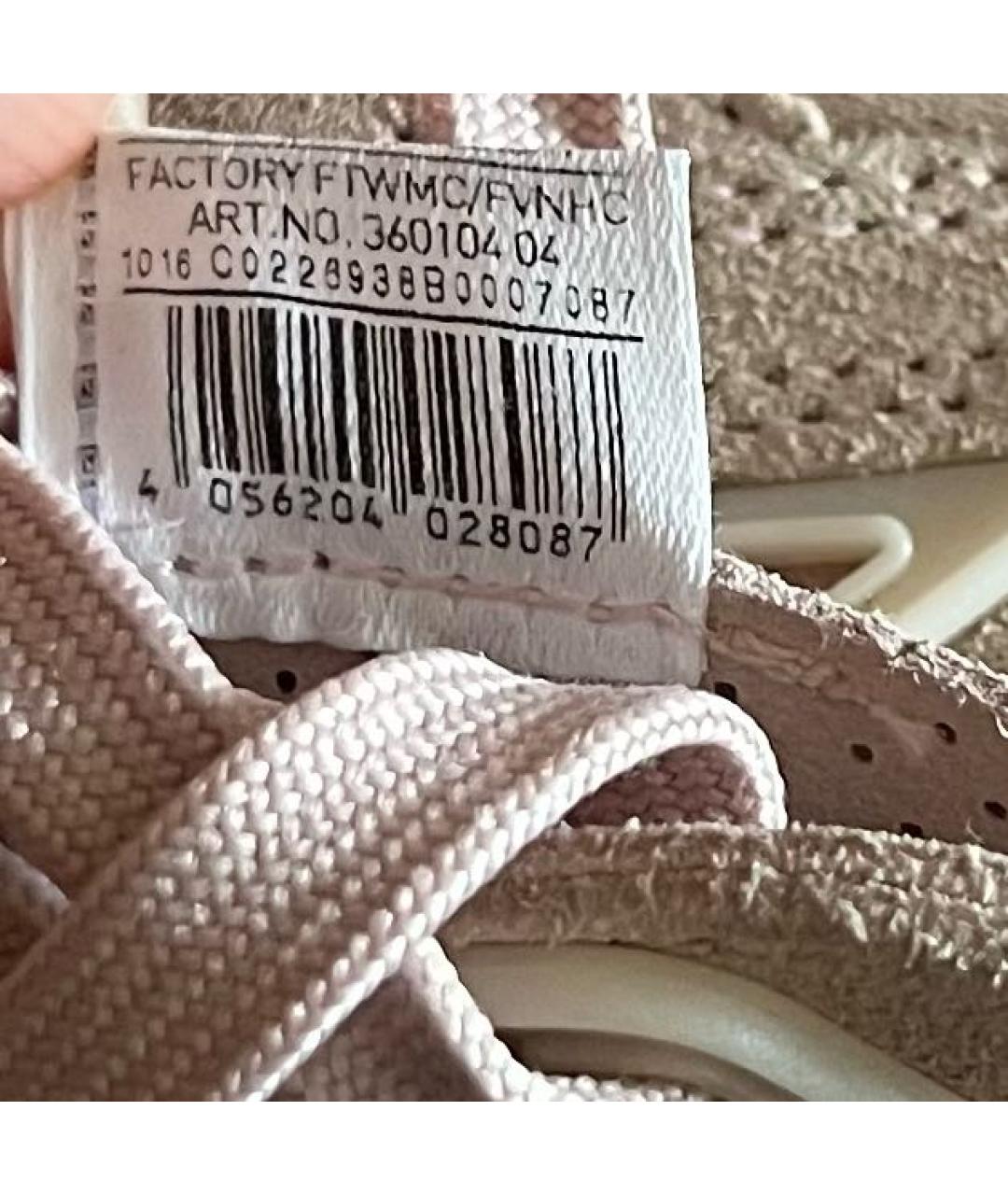 PUMA Розовые нубуковые кроссовки, фото 3