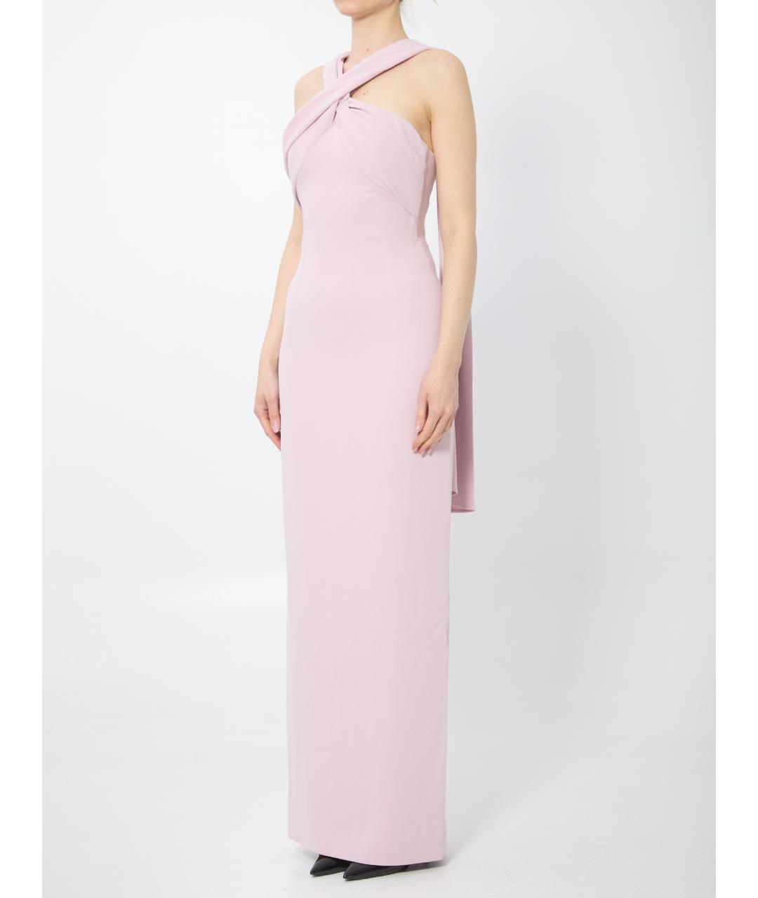 SOLACE LONDON Розовое полиэстеровое вечернее платье, фото 2