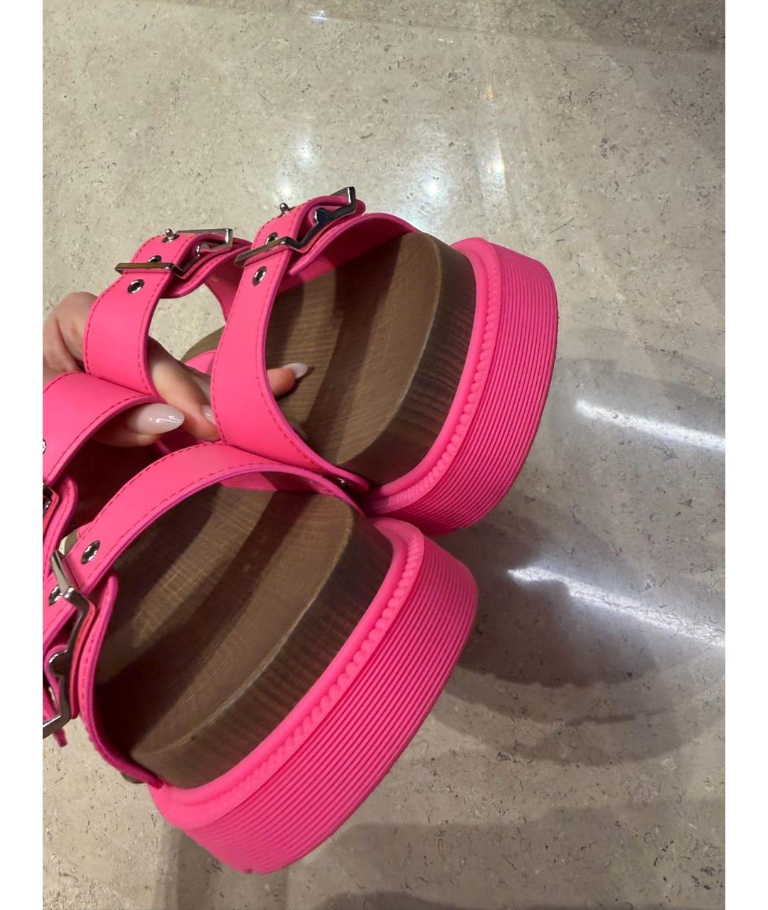 CHRISTIAN DIOR Мульти босоножки, фото 5