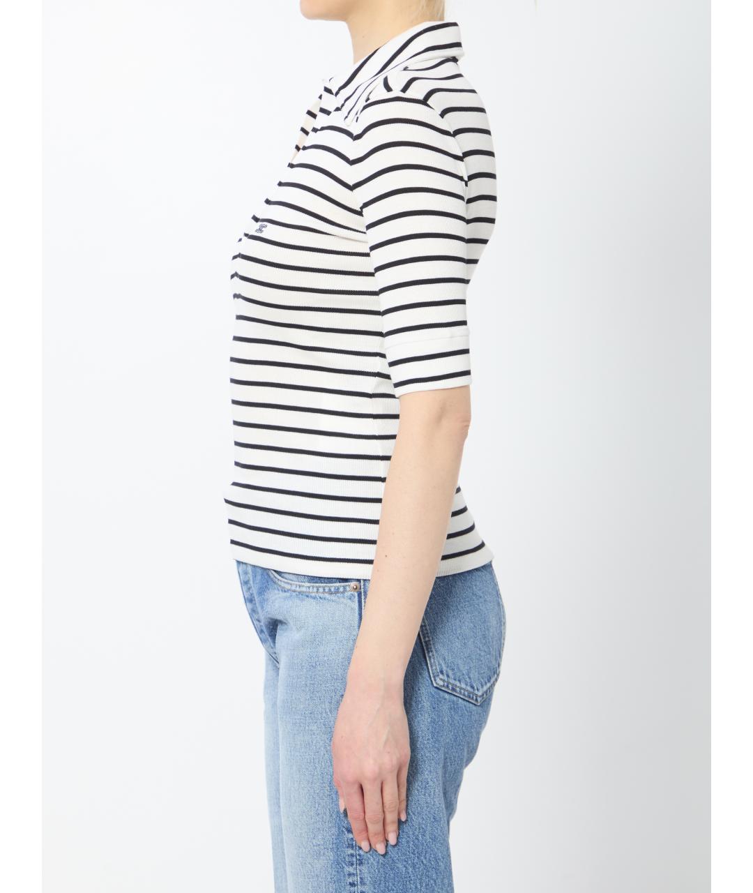 CELINE Мульти шелковая футболка, фото 3