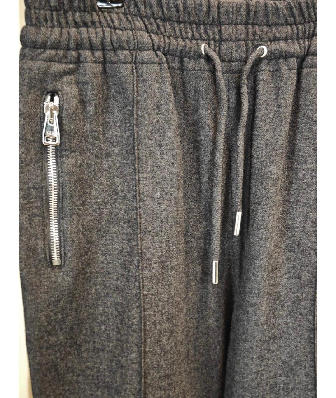 ERMANNO SCERVINO Серые полиамидовые спортивные брюки и шорты, фото 4