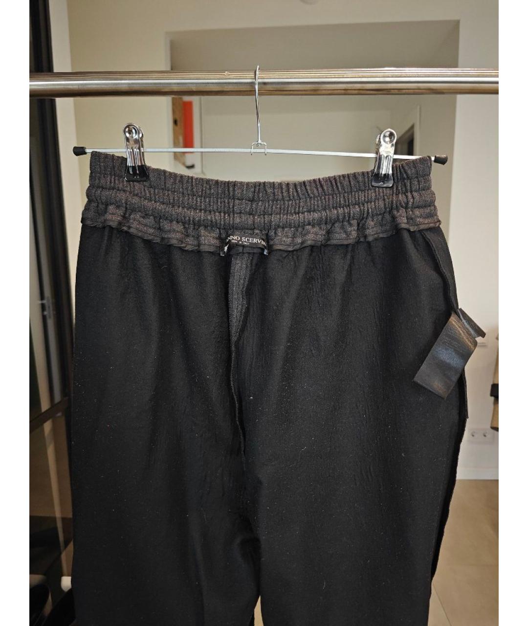 ERMANNO SCERVINO Серые полиамидовые спортивные брюки и шорты, фото 3