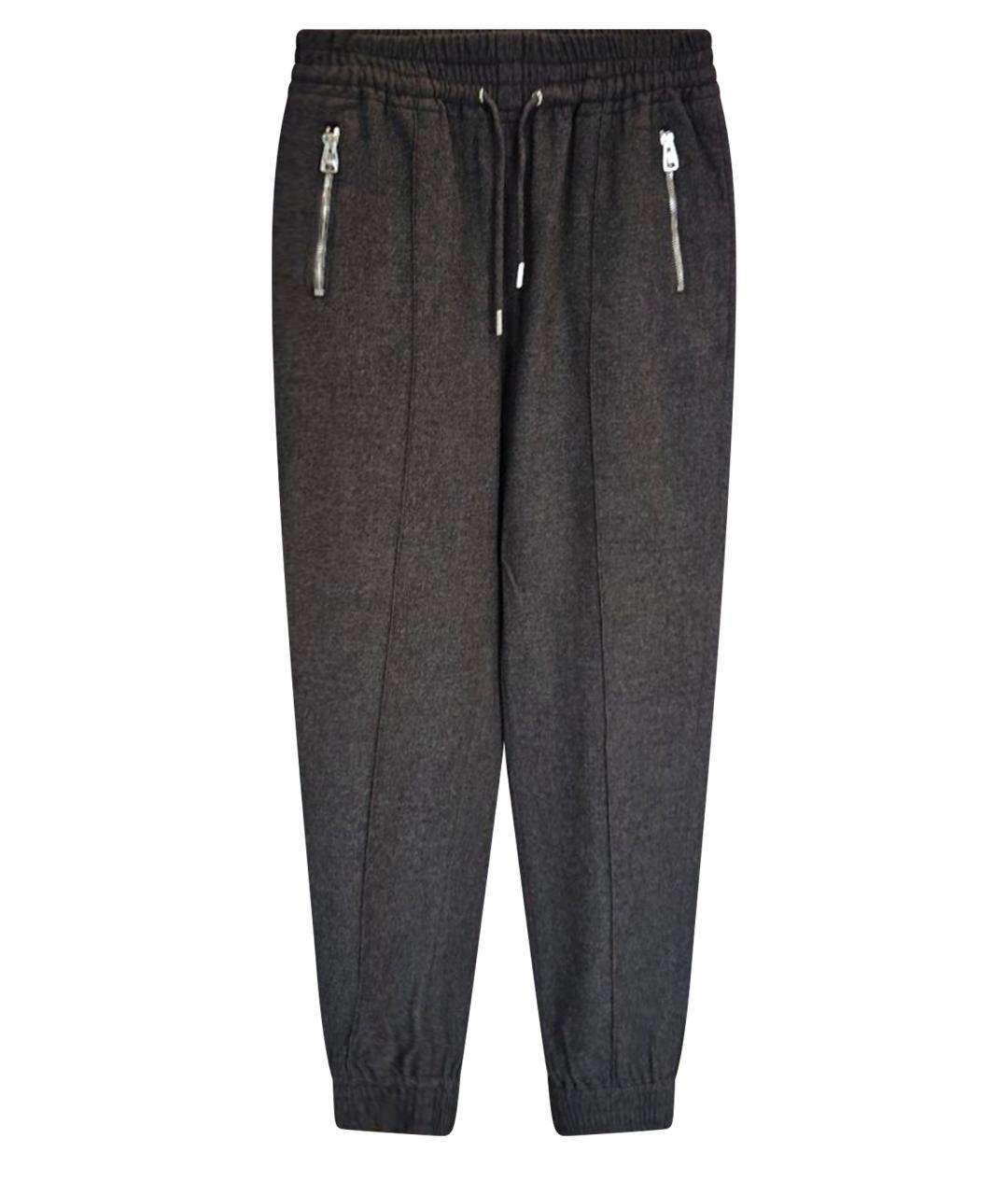 ERMANNO SCERVINO Серые полиамидовые спортивные брюки и шорты, фото 1