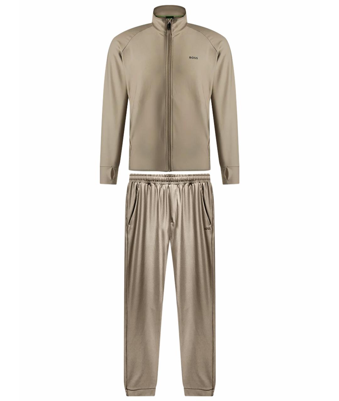HUGO BOSS Хаки полиэстеровый спортивный костюм, фото 1