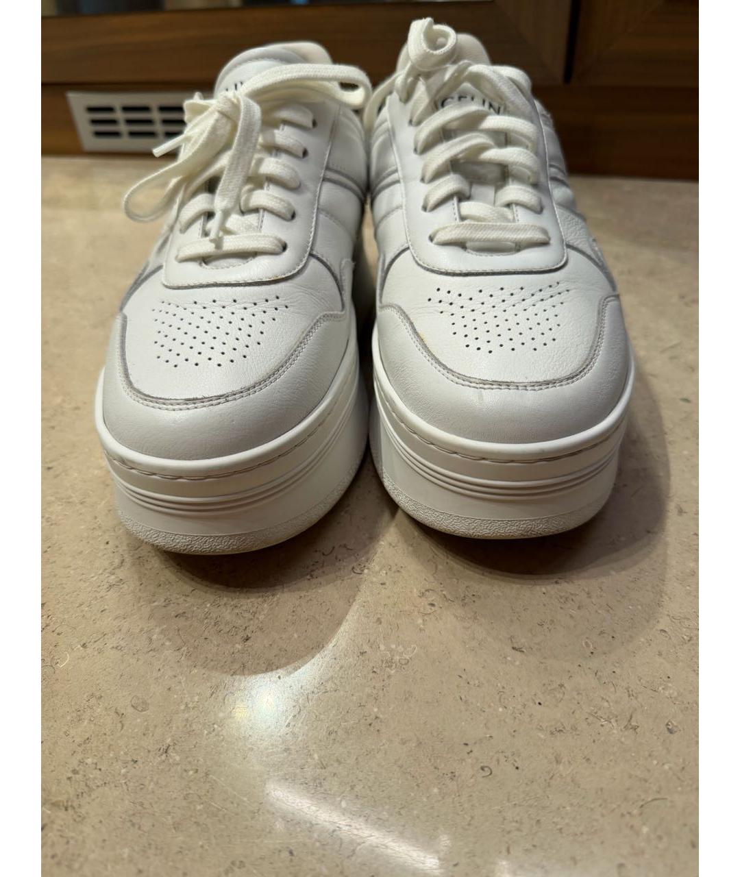 CELINE Белые кроссовки, фото 6
