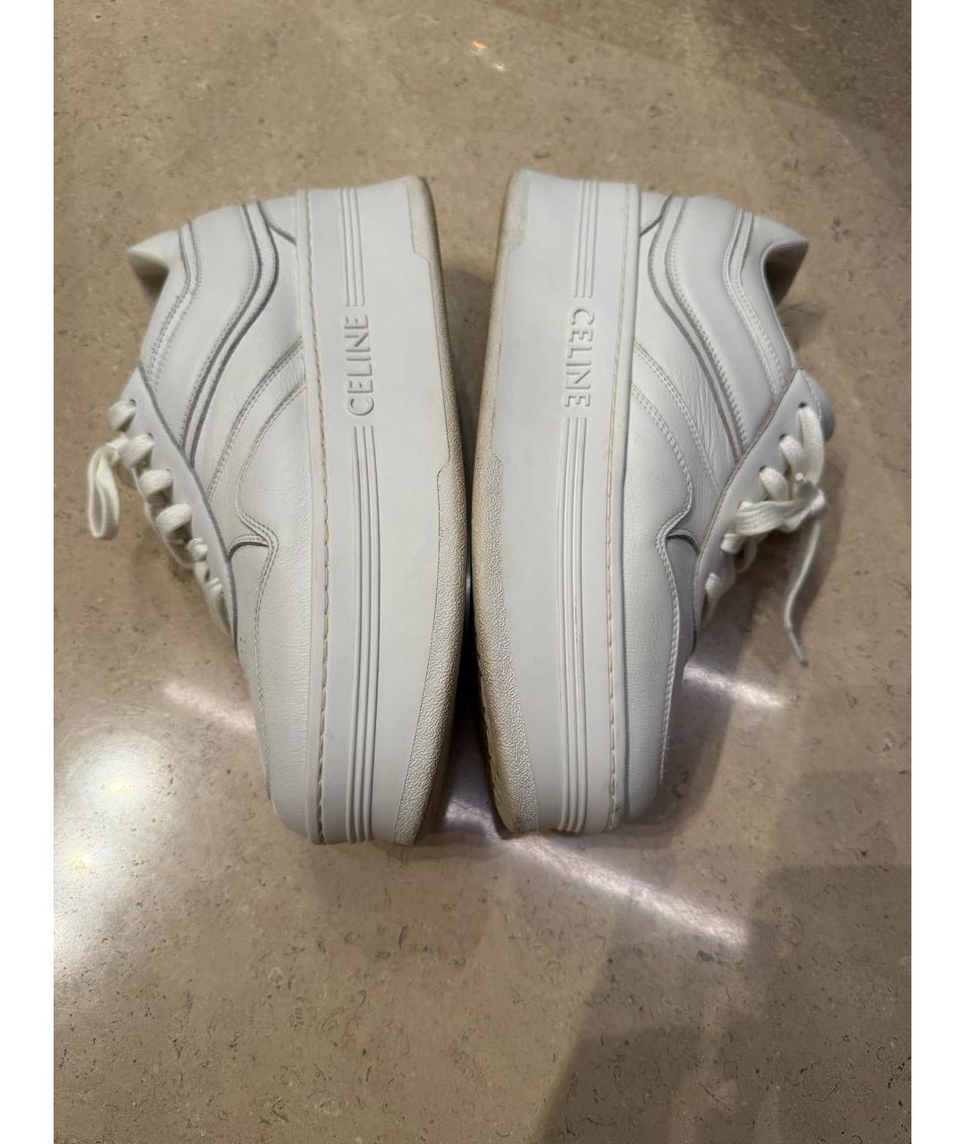 CELINE Белые кроссовки, фото 5