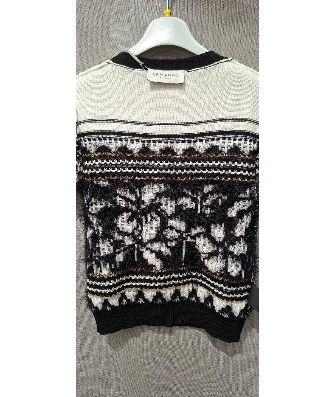 ERMANNO FIRENZE Хлопковый джемпер / свитер, фото 3
