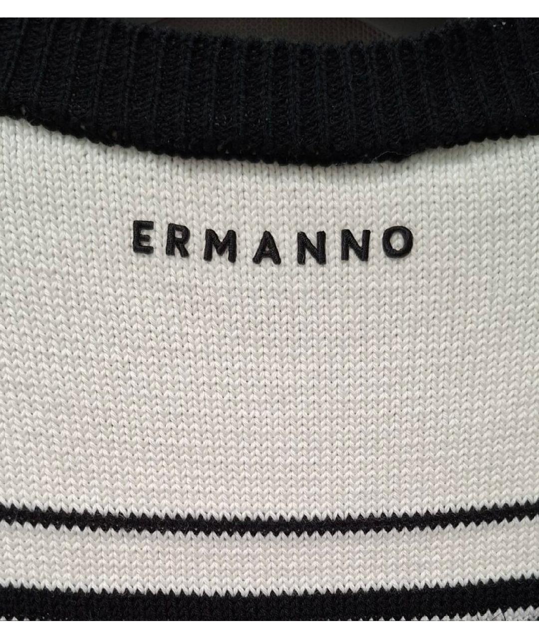 ERMANNO FIRENZE Хлопковый джемпер / свитер, фото 6