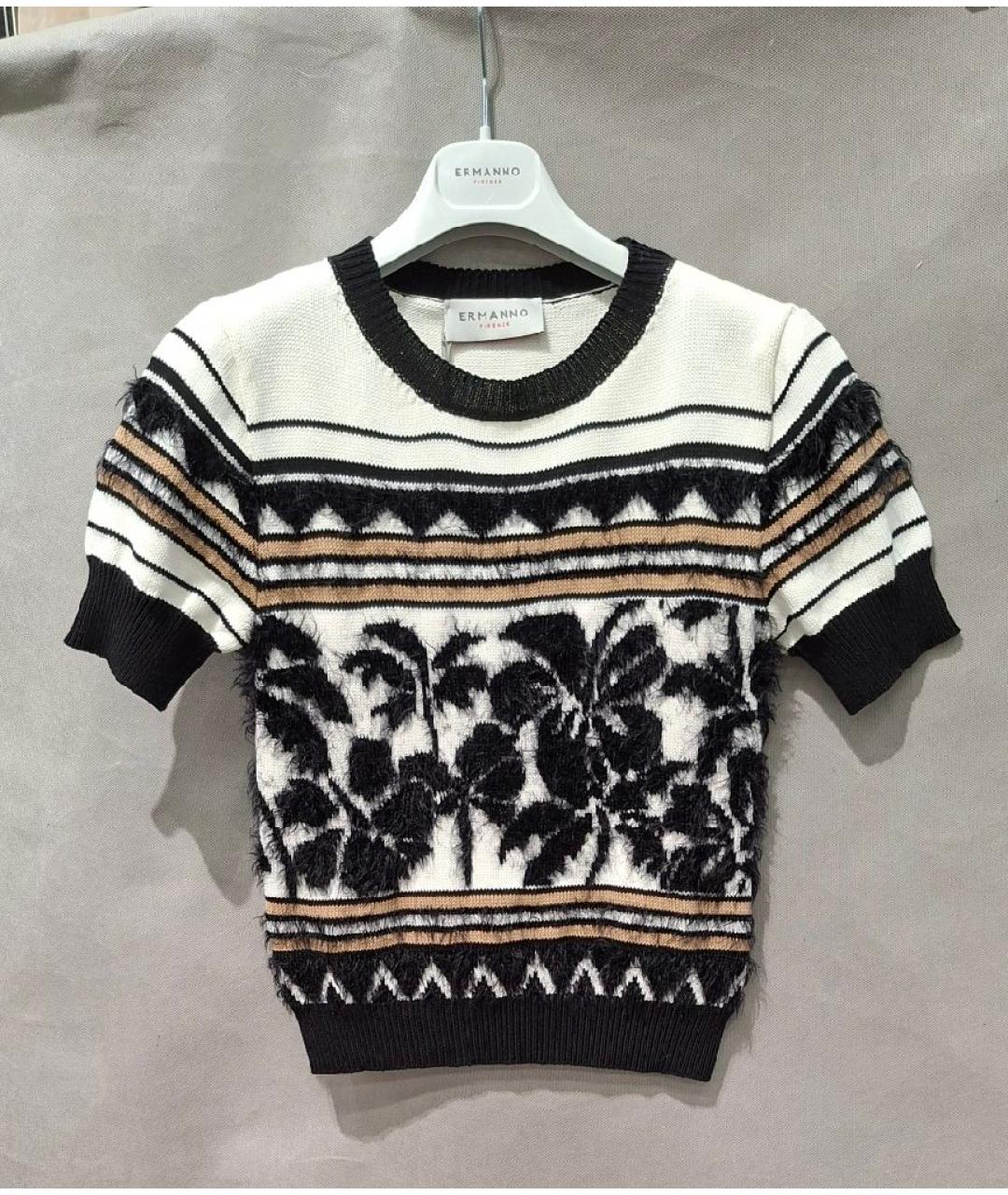 ERMANNO FIRENZE Хлопковый джемпер / свитер, фото 8