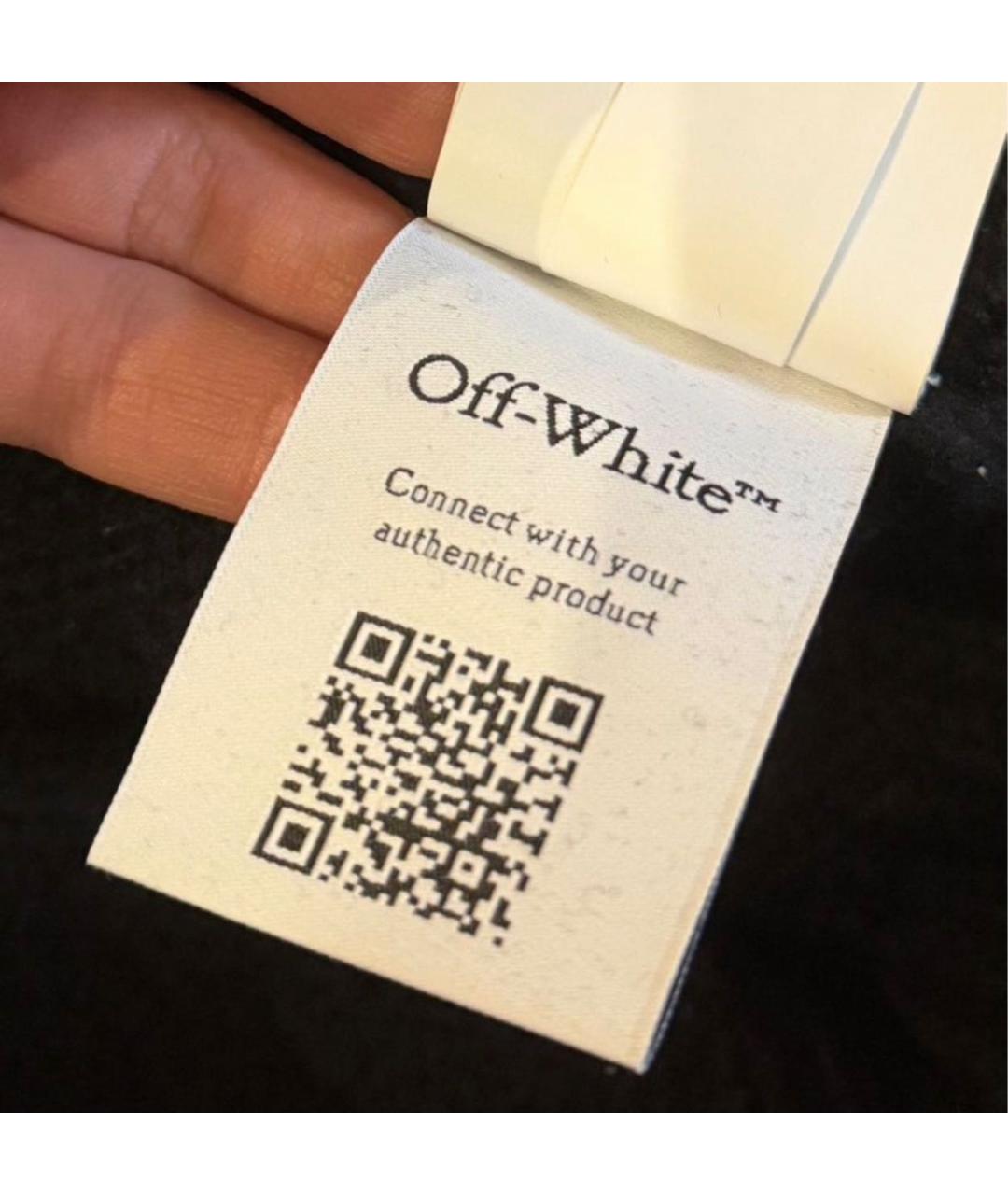 OFF-WHITE Черный шерстяной джемпер / свитер, фото 5