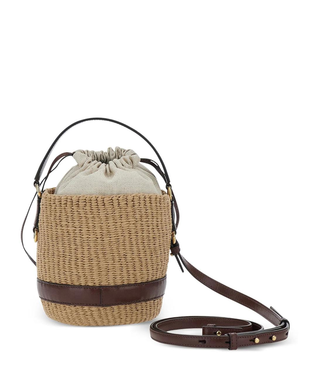 CHLOE Бежевая пелетеная сумка тоут, фото 2