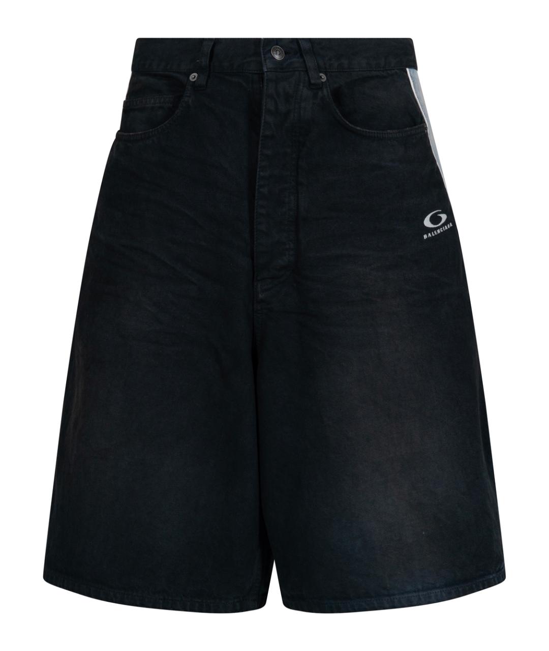 BALENCIAGA Мульти хлопковые шорты, фото 1