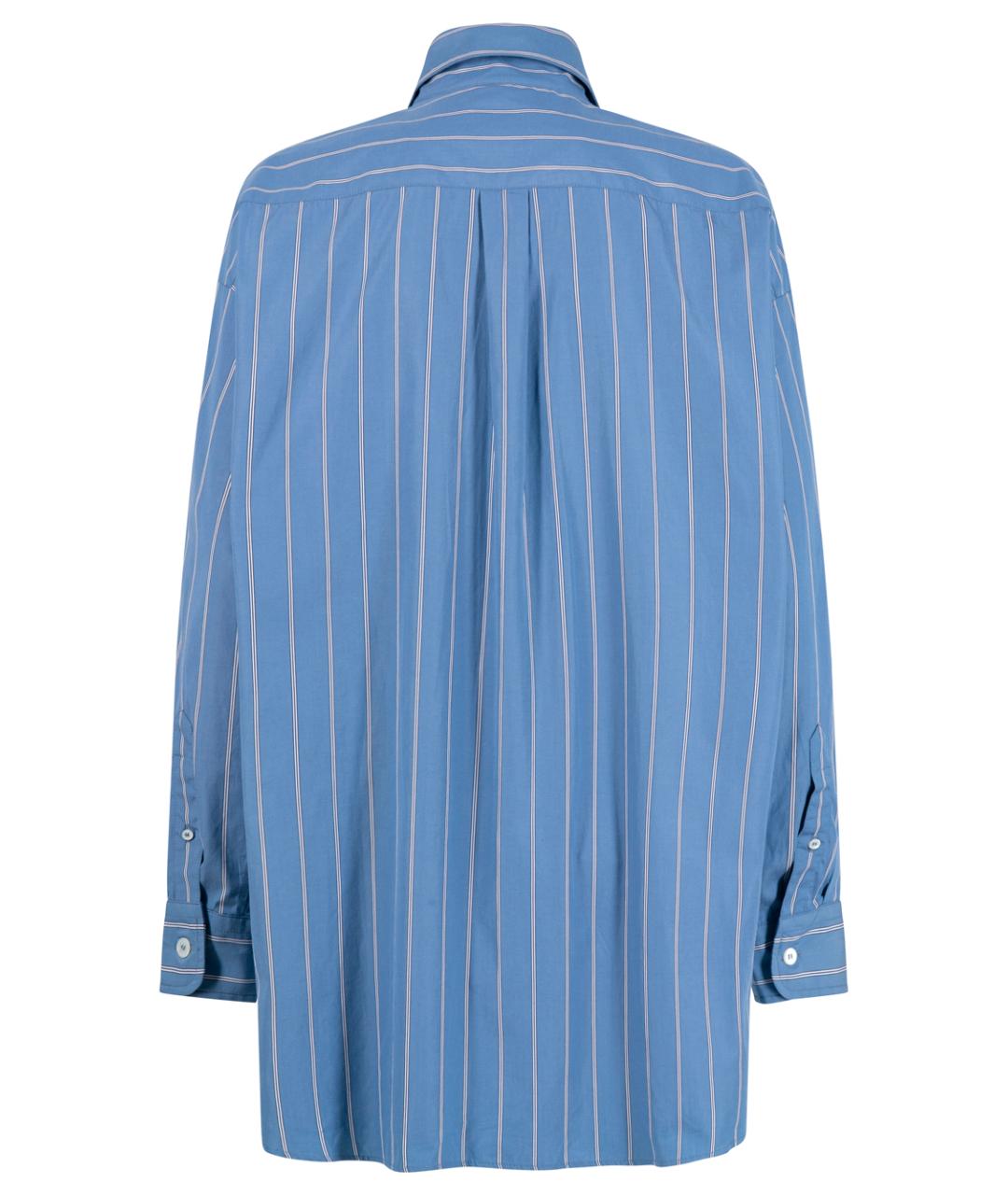 A.P.C. Синяя хлопковая рубашка, фото 2