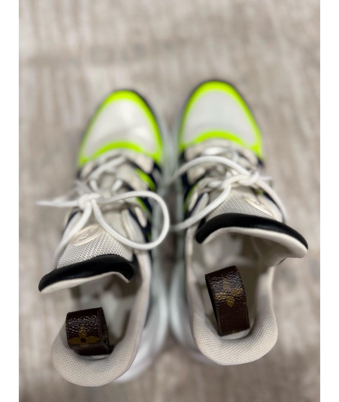 LOUIS VUITTON Мульти кожаные кроссовки, фото 3