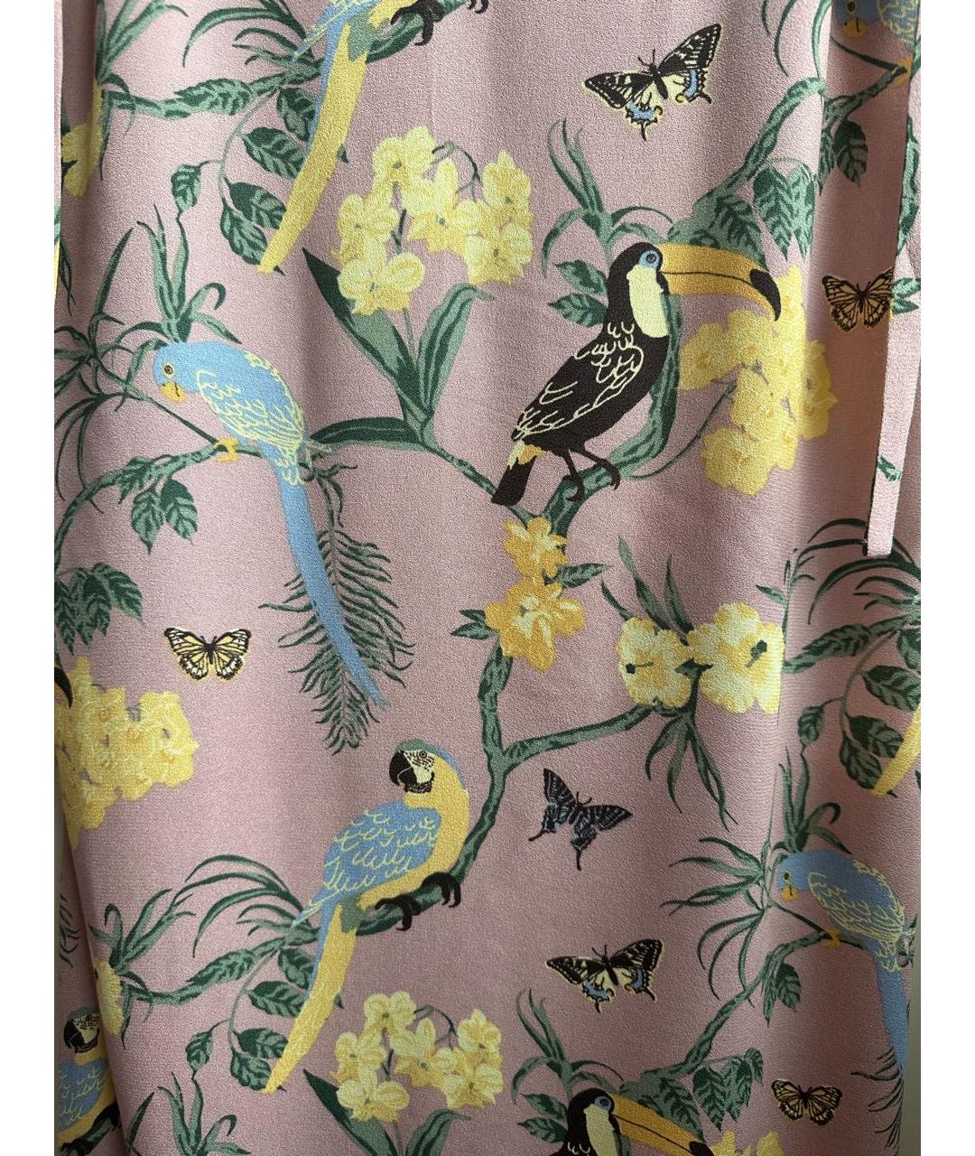 REFORMATION Мульти вискозное повседневное платье, фото 4