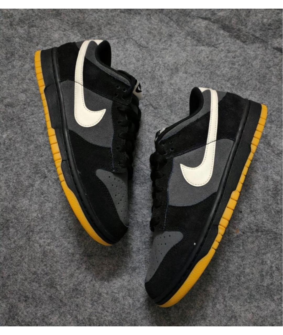 NIKE Черные замшевые кроссовки, фото 2