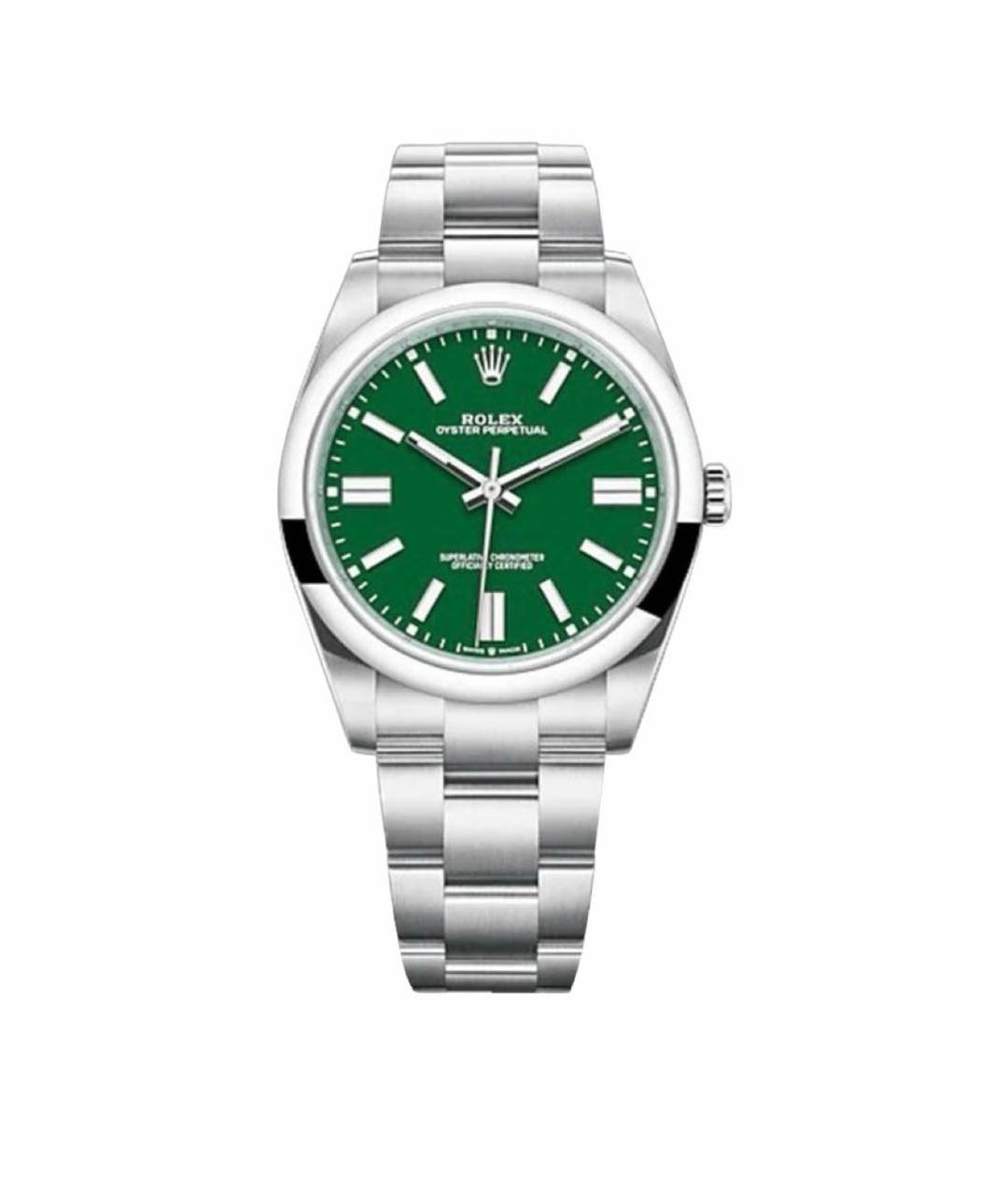 ROLEX Зеленые часы, фото 1