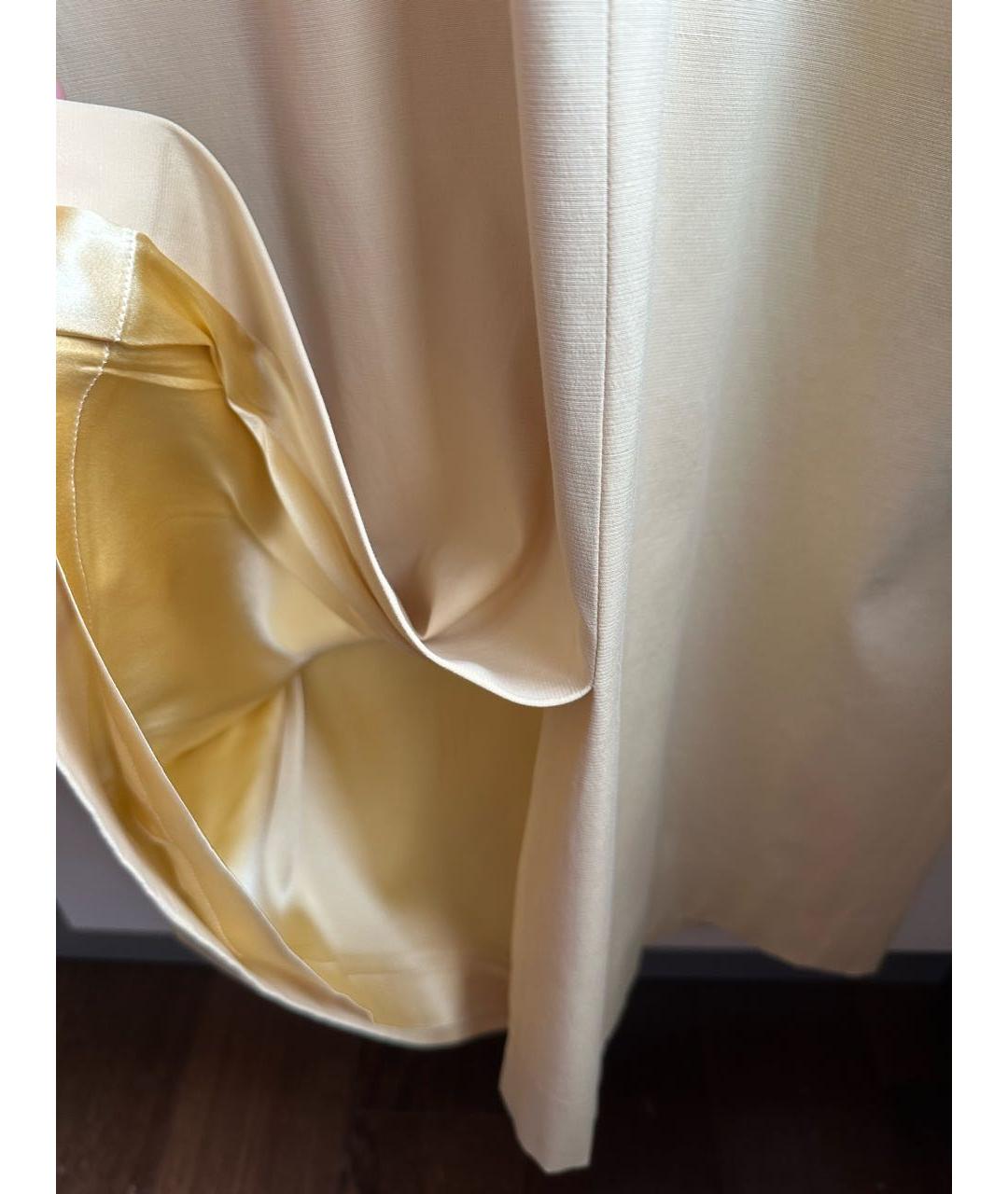 CHRISTIAN DIOR Желтое хлопковое платье, фото 8