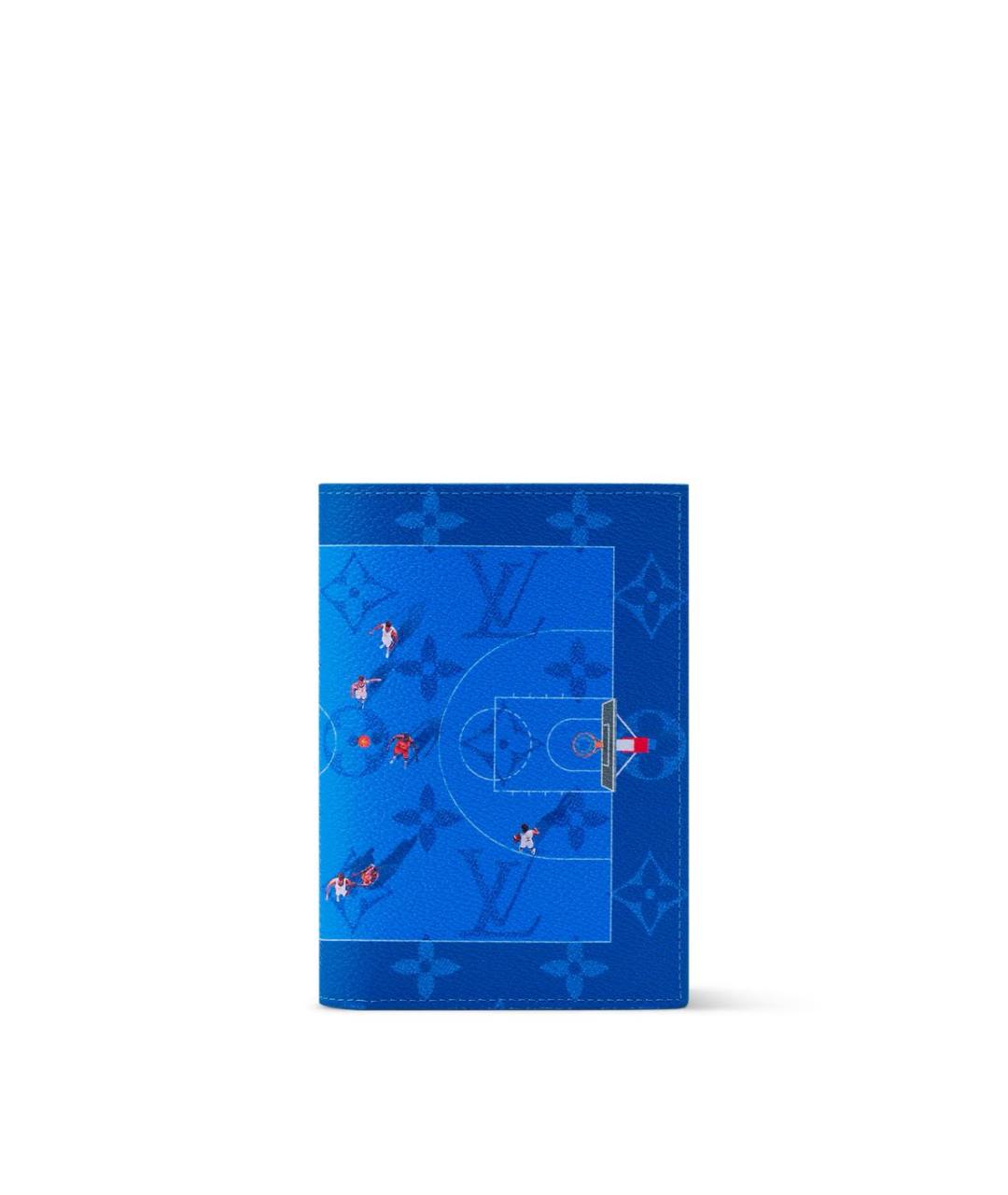 LOUIS VUITTON Синий кардхолдер, фото 8