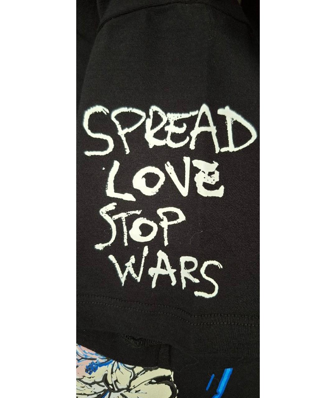 ERMANNO FIRENZE Черная хлопковая футболка, фото 6