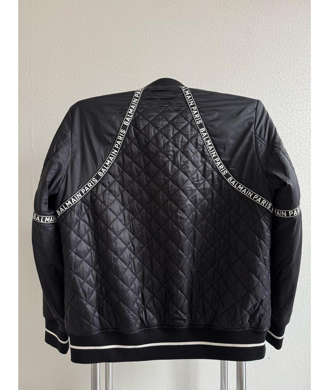 BALMAIN Черная куртка, фото 3