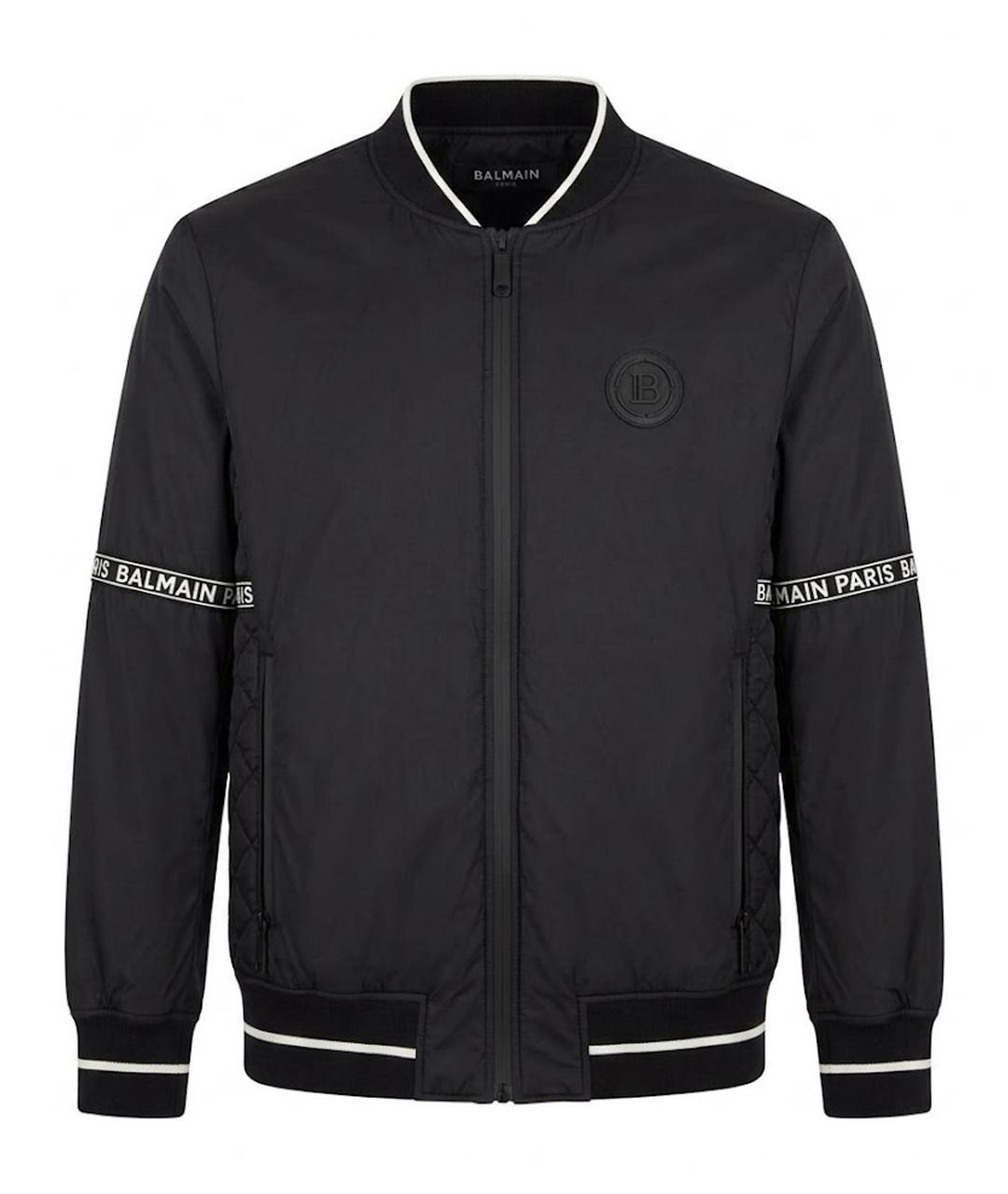 BALMAIN Черная куртка, фото 1