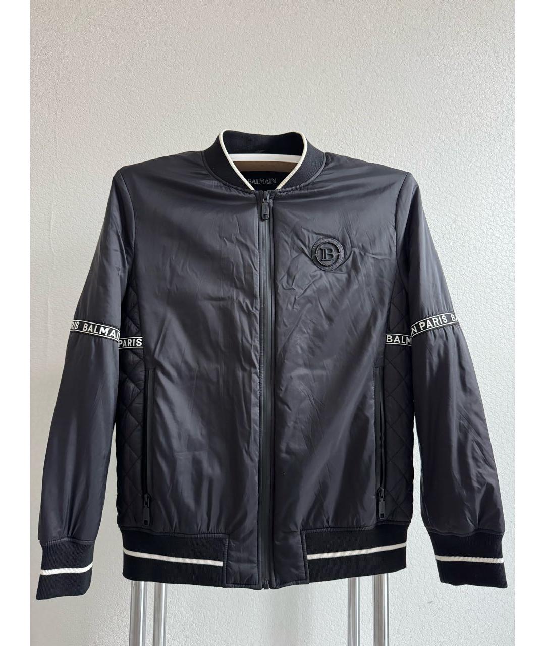 BALMAIN Черная куртка, фото 9