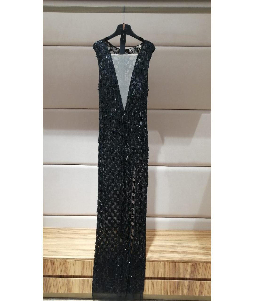 ELISABETTA FRANCHI Черное вечернее платье, фото 3